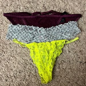 Bundle of 3 VS panties